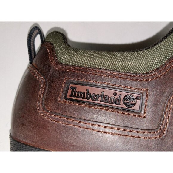 Timberland Brown Leather Trail Boot Women's Hiking Boot Shoe size 9M 5626 - Picture 11 of 12